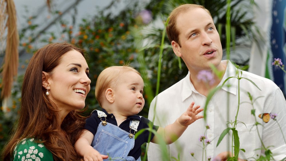 Kate Middleton, Prince William, and Prince George