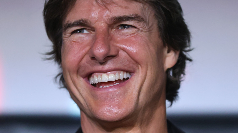 Tom Cruise smiling