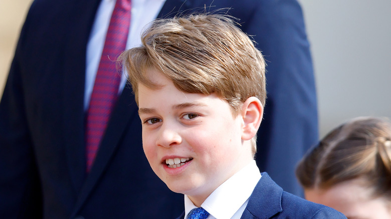 Prince George smiling