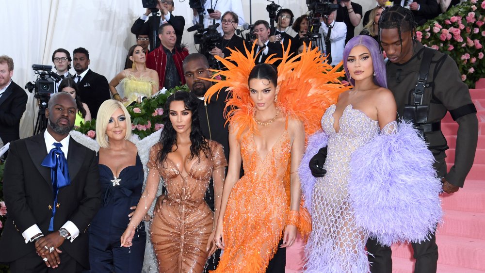 Members of the Kardashian-Jenner family at the 2019 Met Gala