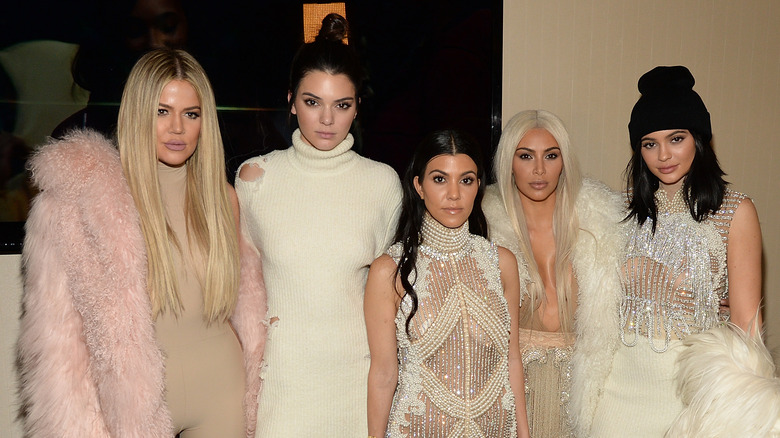 The Kardashian-Jenner sisters pose together