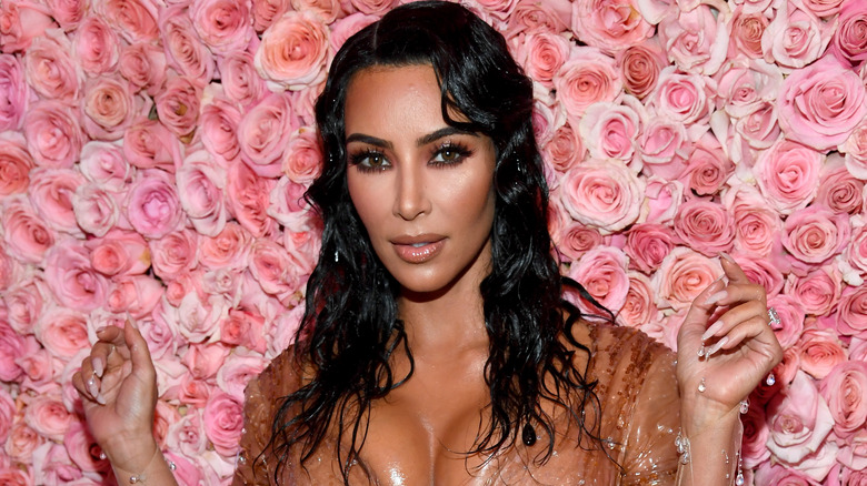 How Kim Kardashian's Stylist Creates Her Signature Wet Hair Look