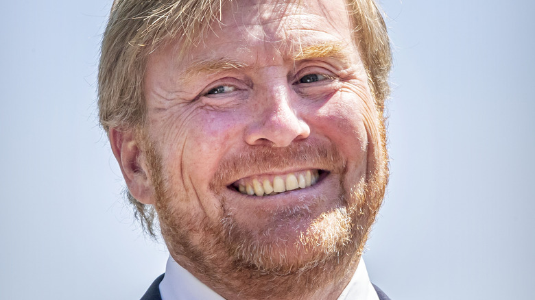 King Willem-Alexander of the Netherlands visits the Dolmen Tombs