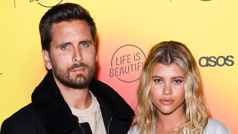 Sofia Richie and Scott Disick