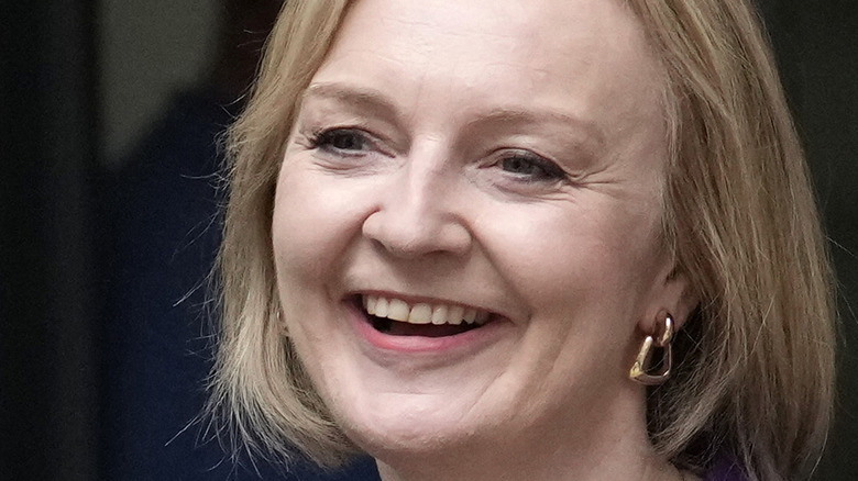 Liz Truss smiling 2022