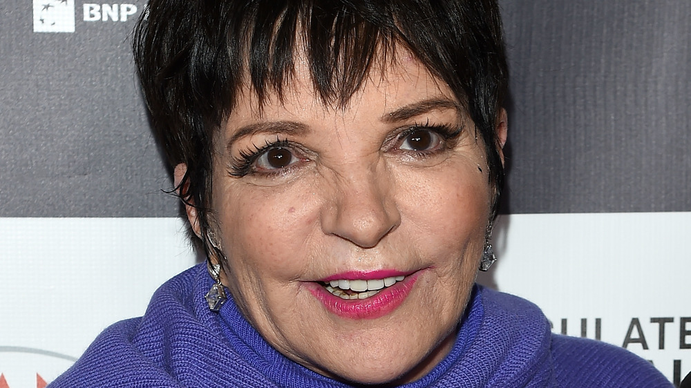 Liza Minnelli smiling