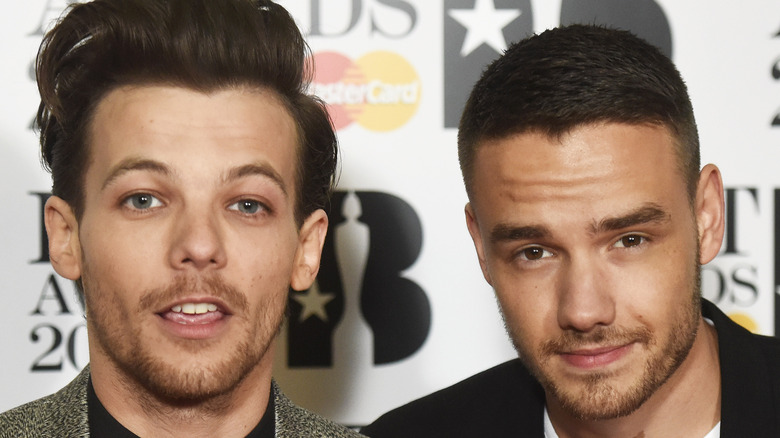 Louis Tomlinson and Liam Payne on the red carpet