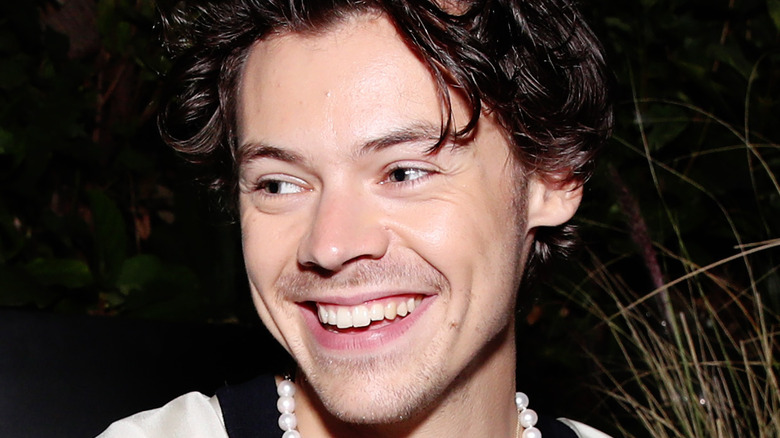 Harry Styles smiling