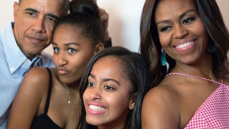 The Obama family on Instagram