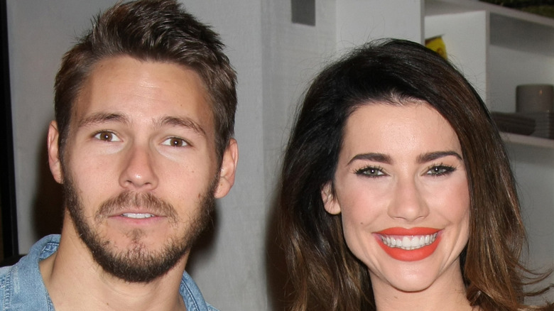 Scott Clifton Jacqueline MacInness Wood Liam Steffy The Bold and the Beautiful