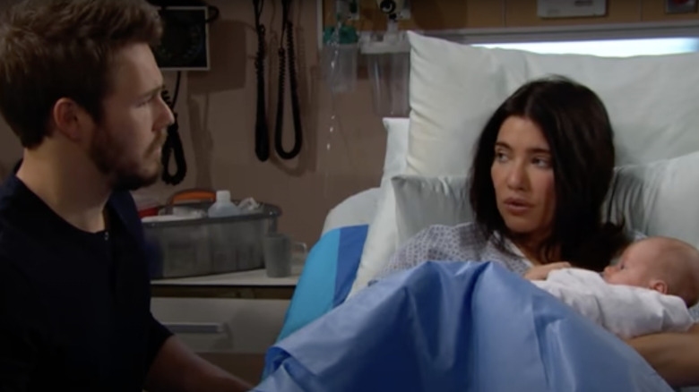 Scott Clifton Jacqueline MacInness Wood Liam Steffy The Bold and the Beautiful