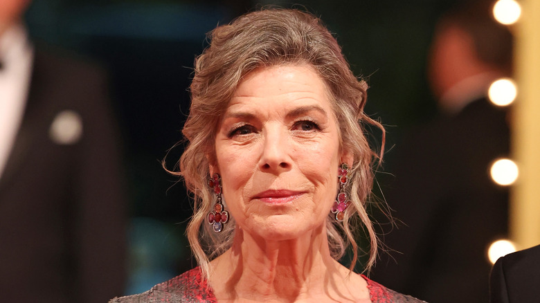 Princess Caroline of Hanover smiling