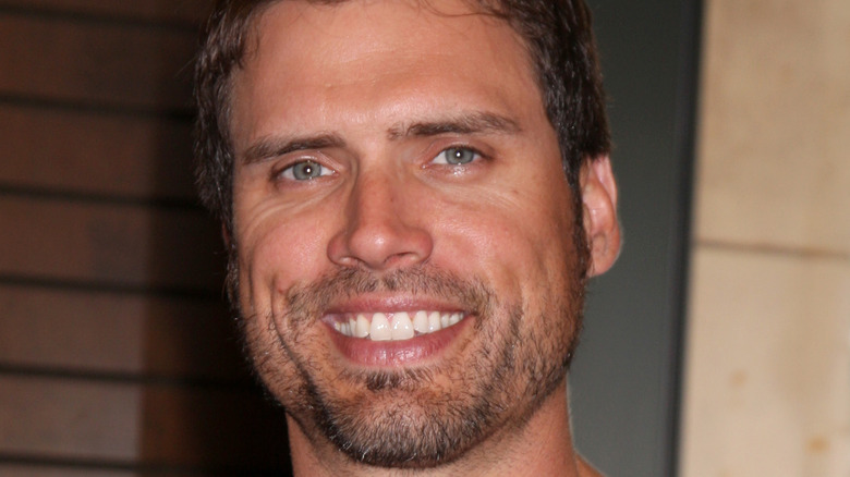 Joshua Morrow posing