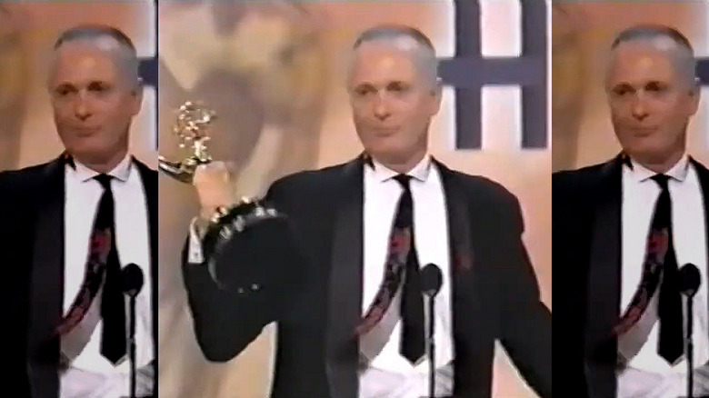 Anthony Geary holding 1999 Emmy