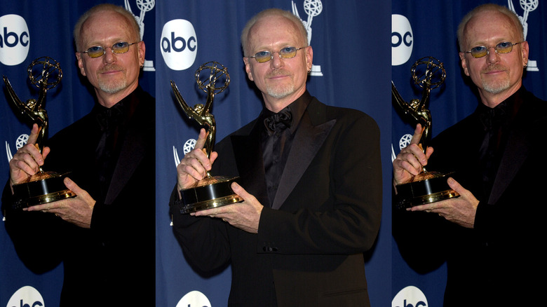 Anthony Geary holding 2000 Emmy