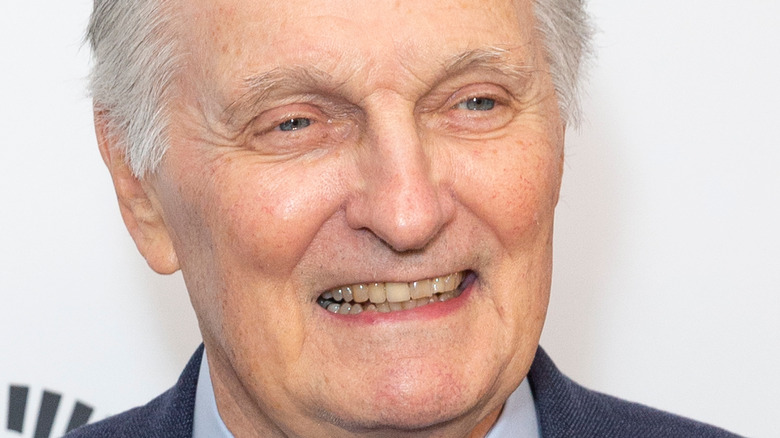 Alan Alda at the premiere of Marriage Story 