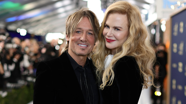 Keith Urban, Nicole Kidman smiling together
