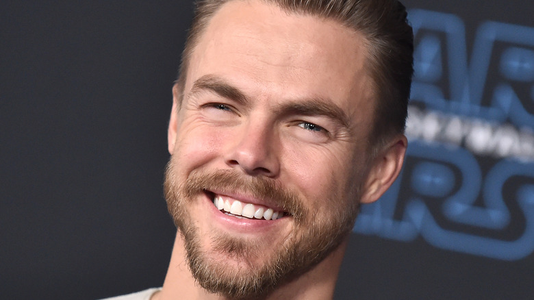 Derek Hough smiling 