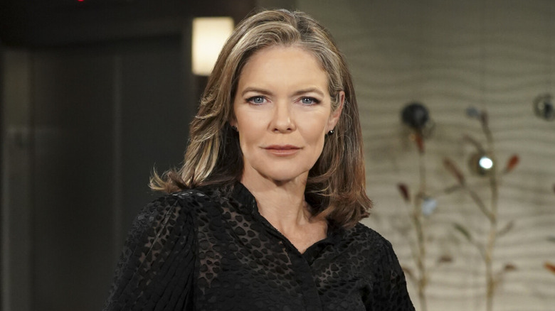 Susan Walters posing as Diane Jenkins