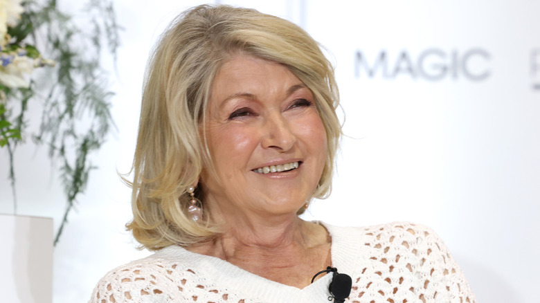 Martha Stewart smiling