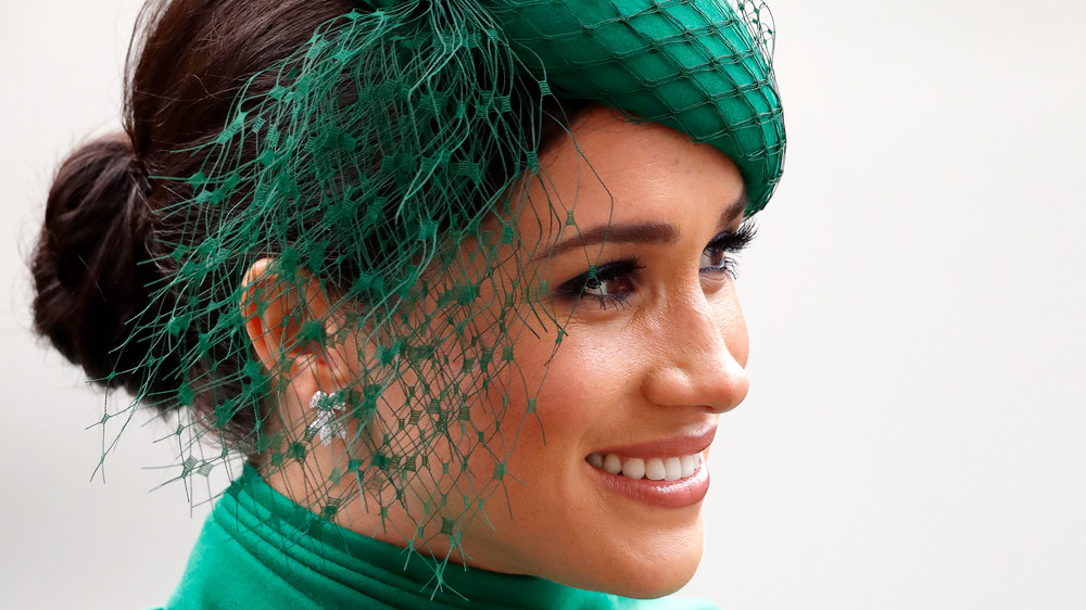 Meghan Markle in green