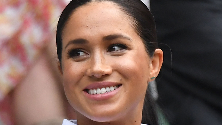 Meghan Markle smiling