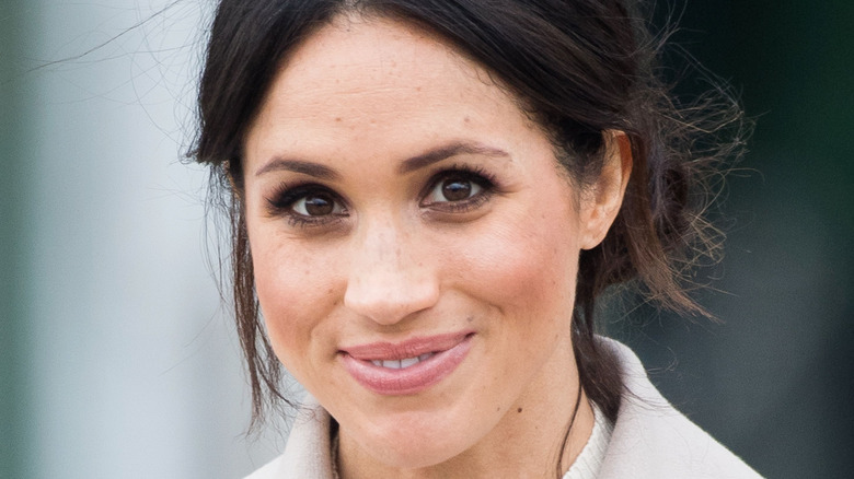 Meghan Markle smiling 