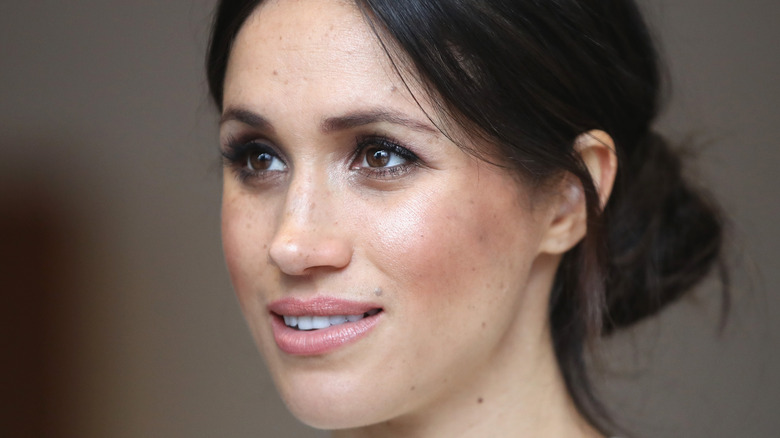 Meghan Markle smiling