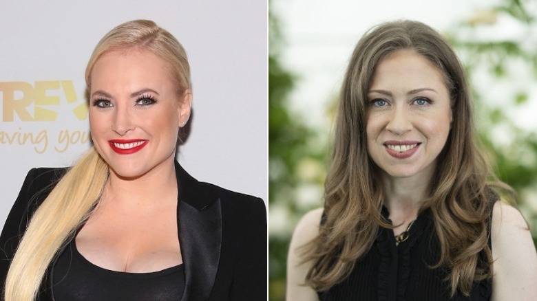 Meghan McCain and Chelsea Clinton attend events