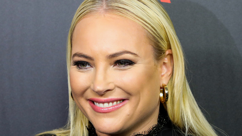 Meghan McCain smiling at event 