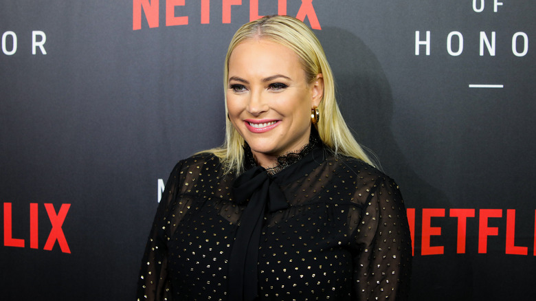 Meghan McCain smiling