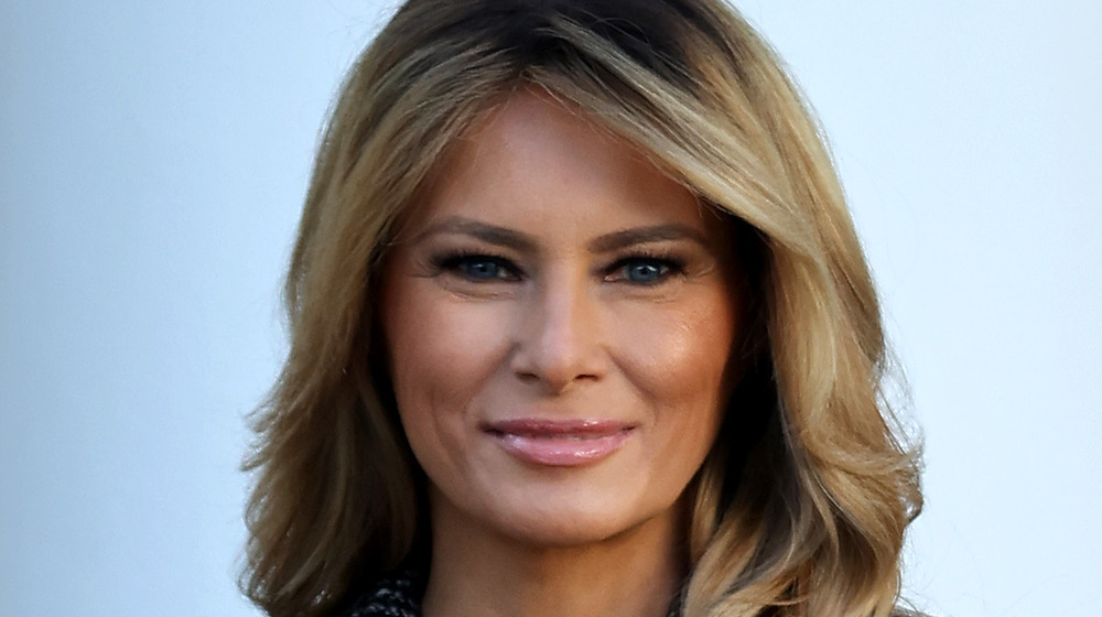 Melania Trump smiling