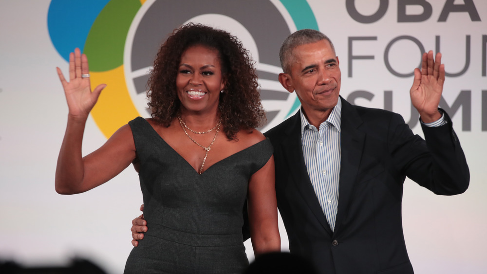 Michelle and Barack Obama