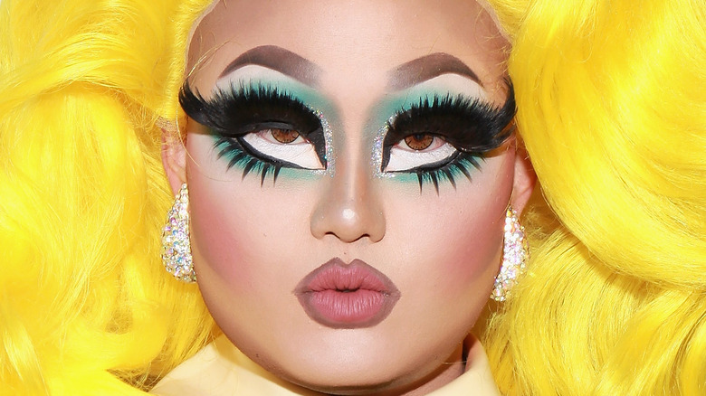 Kim Chi poses at an event