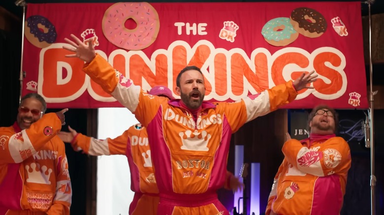 Ben Affleck in the Super Bowl 2024 Dunkin Donuts commercial