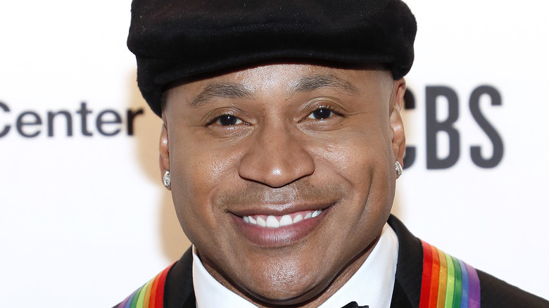 LL Cool J smiles on the red carpet