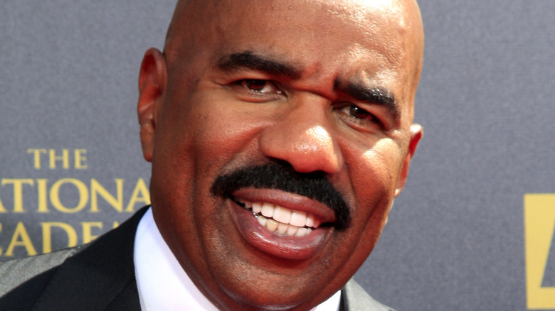 Steve Harvey smiling