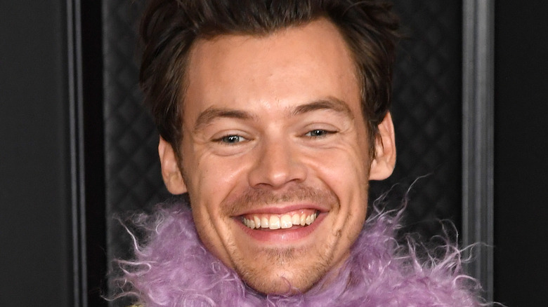 Harry Styles smiling