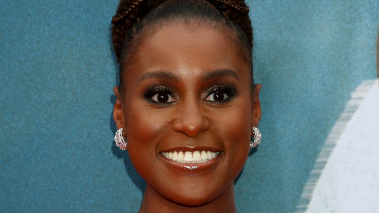 Issa Rae on the red carpet