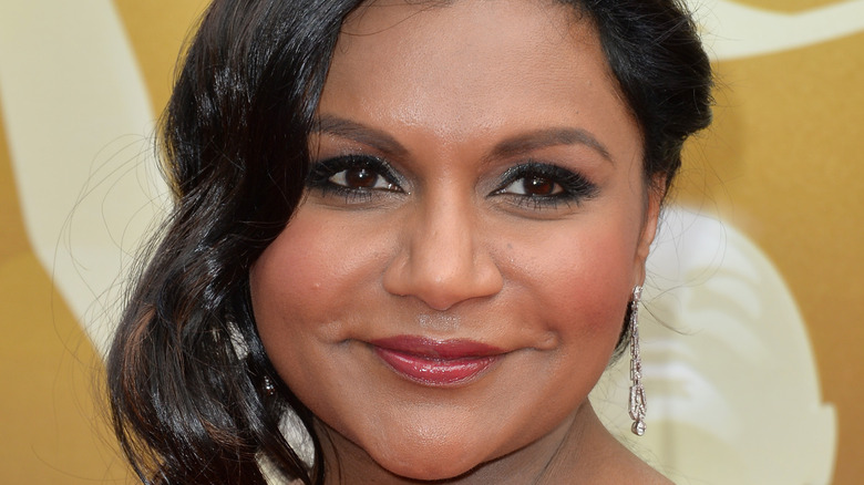 Mindy Kaling smiling