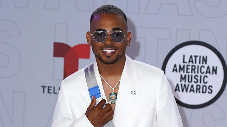 Ozuna smiling