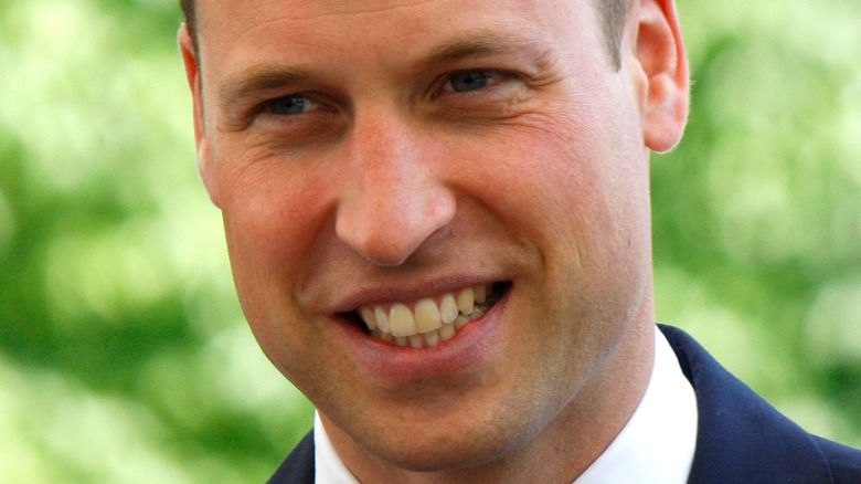 Prince William smiling