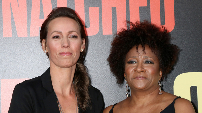 Wanda Sykes with her wife Alex