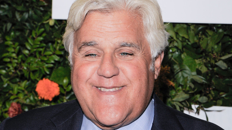 Jay Leno smiles at camera