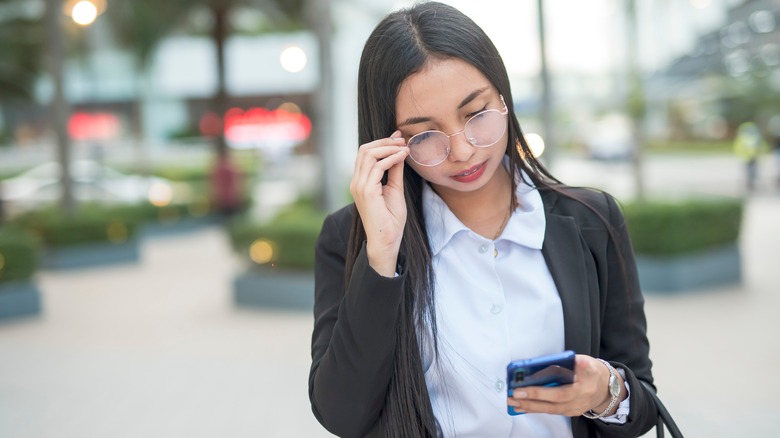 paralegal walking outside