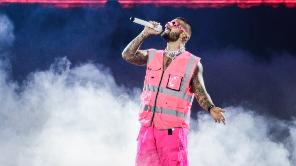 Maluma performs