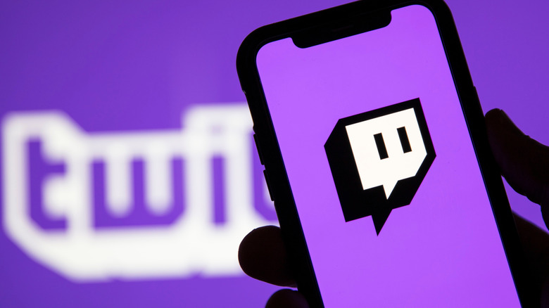 Twitch loading on a cell phone
