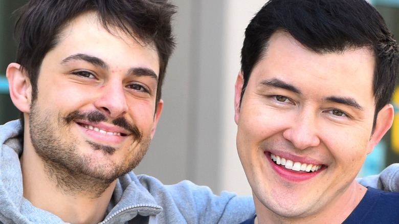 Zach Tinker and Christopher Sean smiling