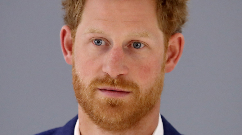 Prince Harry at an event. 