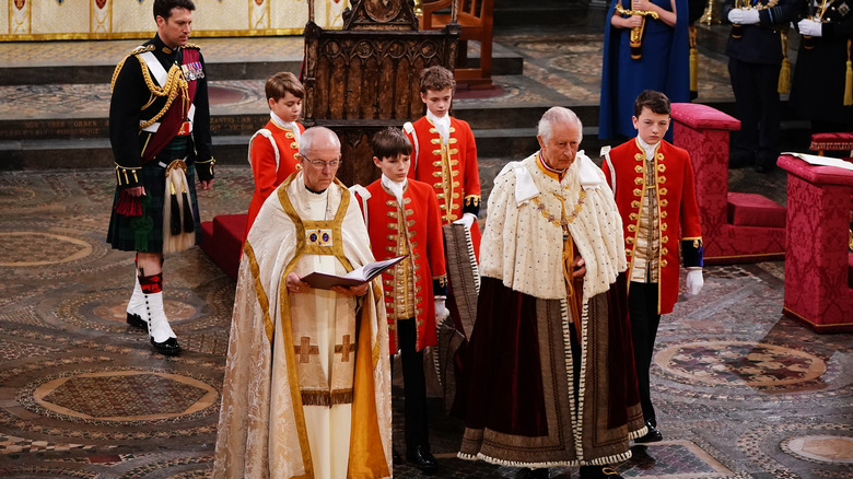 King Charles with his Pages of Honor 